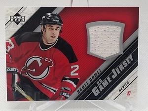 Scott Gomez 2005-06 Upper Deck Jerseys #JSGO Game Used New Jersey Devils  - Picture 1 of 2