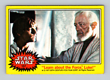 1977 Star Wars Series 3 Yellow Single Card # 157