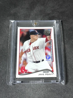 Jake Peavy 2014 Topps 1st Edition Transcendent 65th Anniversary 1/1 - Image 1 of 2