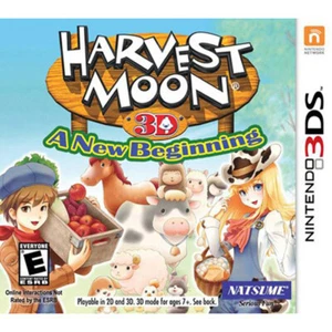 Natsume Harvest Moon A New Beginning – Nintendo 3DS Box & Manual Only - Picture 1 of 1