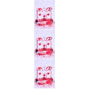 Herz Hintergrund Rose Vorhänge Vorhang Valentine Tapisserie Hintergrund - Bild 1 von 12