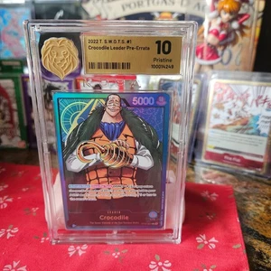 Crocodile-ST03-001-Leader-Pre-Errata-English -koba pristine 10 graded - Bild 1 von 6