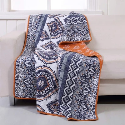 GL-1510JTHR Medina Throw Blanket Saffron, 50 x 60 - Image 1 of 4