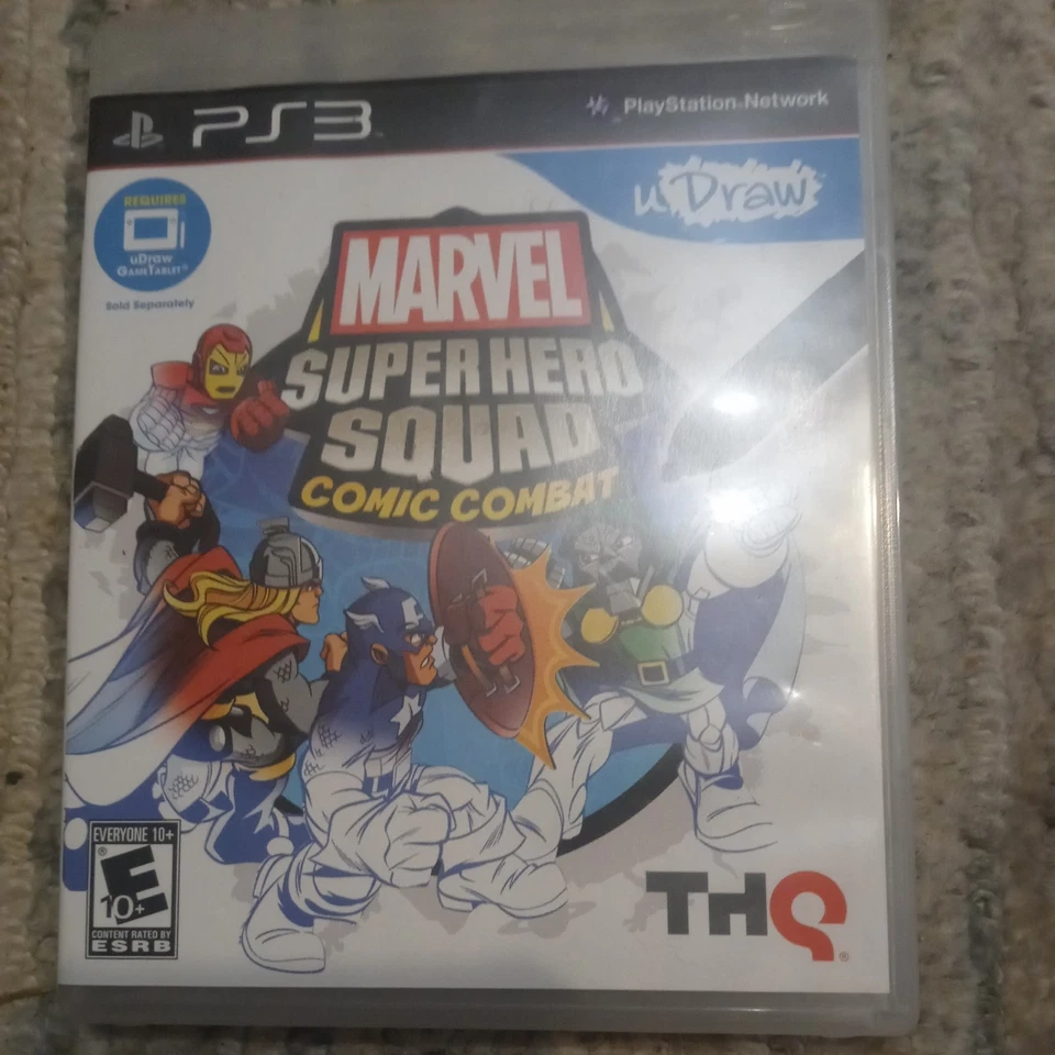 Marvel Super Hero Squad: Comic Combat (Sony PlayStation 3, 2011) - Imagem 1 de 2