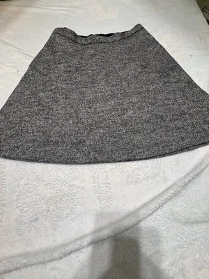 Banana Republic Tweed Wool 30% Blend Lined Pencil Zip Skirt Gray Womens Size 6 - Image 1 of 4