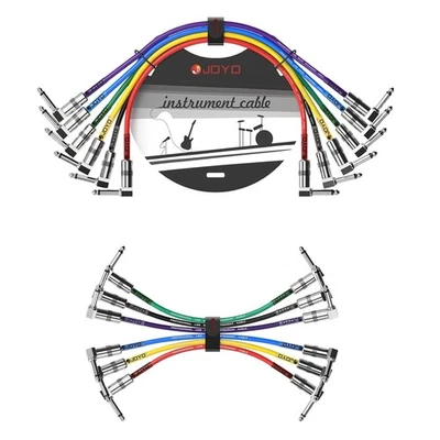 6 piezas/lote JOYO CM-11 Colorido Guitarra Bajo Pedal Cable Pedal Guitarra Foto 1 de 4