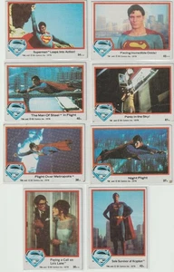 Superman - 1978 Topps DC Comics 8 Karten Lot - VG/G - Bild 1 von 2