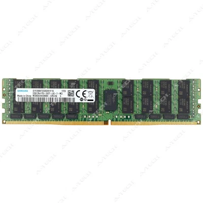 Samsung 32GB DDR4-2400 PC4-19200 ECC LRDIMM Server Memory RAM M386A4K40BB0-CRC - Image 1 of 2