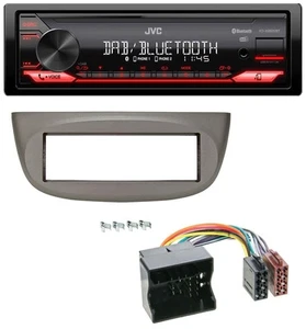 JVC Bluetooth USB DAB MP3 Autoradio für Renault Twingo 07-14 beige-grau - Bild 1 von 7