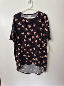 NWT LulaRoe Irma Disney Minnie Mouse Bow Tunic Top Blouse Size S - Picture 1 of 8