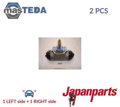 CS-821 DRUM WHEEL BRAKE CYLINDER PAIR REAR JAPANPARTS 2PCS NEW OE REPLACEMENT - Image 1 of 4