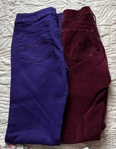 Lot Of 2 Girls Pants Size 16 Old Navy And Justice. Preowned Lot 2F - Picture 1 of 8