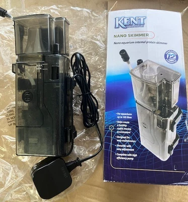Kent Marine Nano Protein Skimmer Small Aquarium Reef Fish Tank upto 120L Cleans - Image 1 of 2