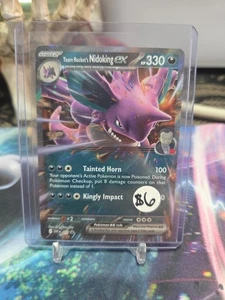 Pokemon Team Rocket's Nidoking 217 Destined Rivals Promo - Bild 1 von 2