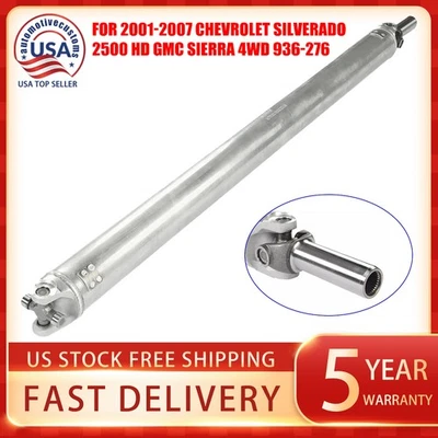 Rear Driveshaft Prop Shaft Assembly For Chevy Silverado 2500 HD GMC Sierra 4WD.. Foto 1 de 4