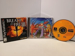 Breath Of Fire III 3 (Sony Playstation 1 ps1) Completo - Imagen 1 de 6