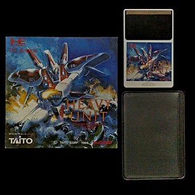 Heavy Unit HuCARD for the NEC PC Engine (PCE) or TurboGrafx-16 (TG-16)
