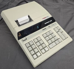 Monroe 4130 12 Digit Printing Display Heavy Duty Calculator Working - Picture 1 of 11