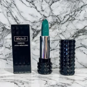Lápiz labial Kat Von D Plan 9 verde tachonado belleza vegana descontinuado nuevo en caja - Imagen 1 de 10