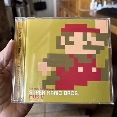 Super Mario Bros Music Nintendo 30th Anniversary 2 CD Japan - Image 1 of 4