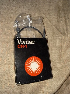 Vivitar CR-1 Manual 20 Inch Locking Cable Shutter Release 35mm SLR Camera (X) - Image 1 of 2