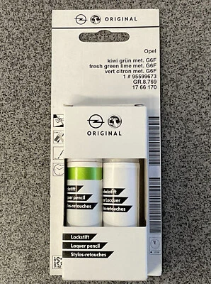 Lackstift Opel Kiwi Grün Metallic 95599673  Fresh Green Lime G6F - Bild 1 von 3