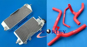 Aluminum Radiator+hose for KAWASAKI KXF450 KX450F 2010 2011 2012 2013 2014 2015 - Picture 1 of 10