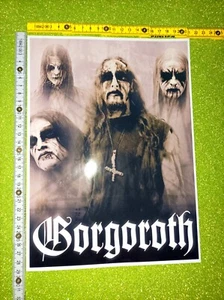 Gorgoroth Norwegian Black Metal Poster Poster Poster Glossy Manifesto - No CD LP DVD - Picture 1 of 1