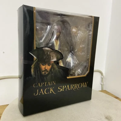 New Captain Jack Sparrow Pirates of the Caribbean Action Figure Toy Johnny Depp - Image 1 of 4