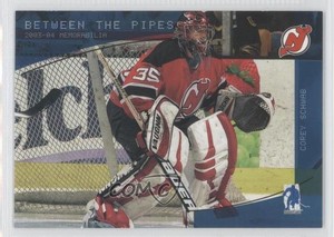 2003-04 ITG Be A Player Memorabilia Sapphire /100 Corey Schwab #110