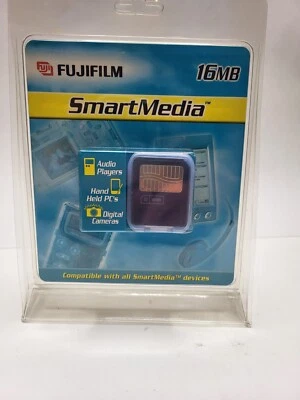 Fujifilm SmartMedia 16mb Memory Card use for hand held pc audio players cameras - Image 1 of 4