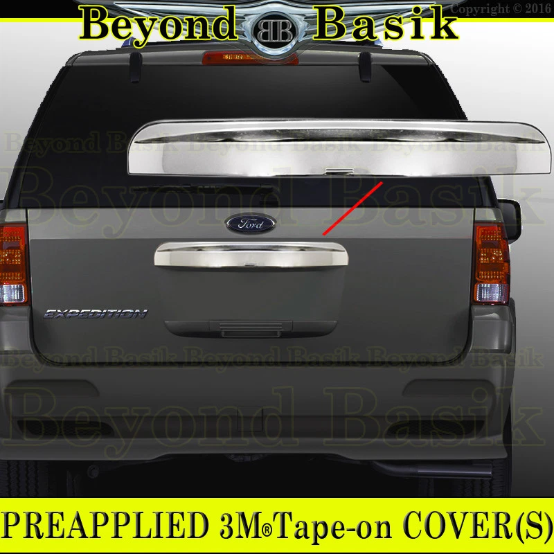 2003-2014 FORD EXPEDITION Chrome UPPER Tailgate Handle COVER Rear Hatch Trim - Image 1 of 4