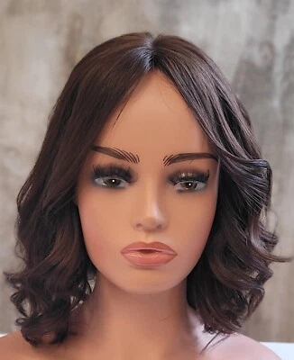 100% EUROPEAN PROCESSED HUMAN HAIR 13'' BROWN - Image 1 of 2