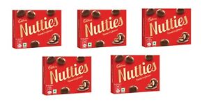 (Pack of 5) Cadbury Nutties Sugar Coated Chocolate (30gm Each) (5 x 30gm)