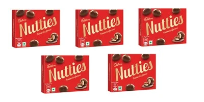 (Pack of 5) Cadbury Nutties Sugar Coated Chocolate (30gm Each) (5 x 30gm) - Image 1 of 4