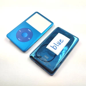 Blue Front Back Housing Case Cover Clickwheel for iPod 7th Classic Thin 160GB - Picture 1 of 6