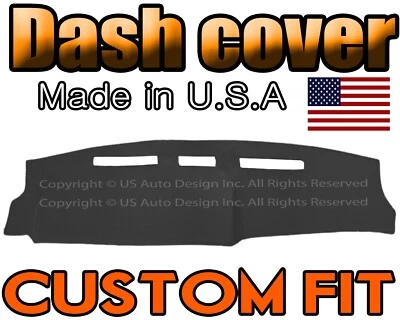 Se adapta a Jeep Grand Cherokee 1993-1995 cubierta de tablero alfombrilla tablero almohadilla / negro Foto 1 de 4