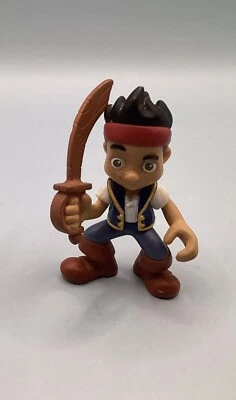Figura Mattel Disney Jake y los Piratas del País de Nunca Jamás 3” adorno de pastel Foto 1 de 3