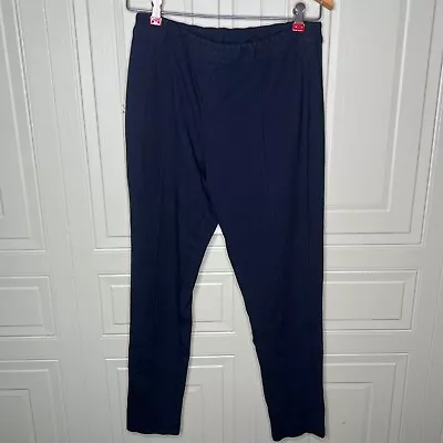 Soft Surroundings Size Medium Elastic Waist Leggings Amazing Black Pants - Image 1 of 4