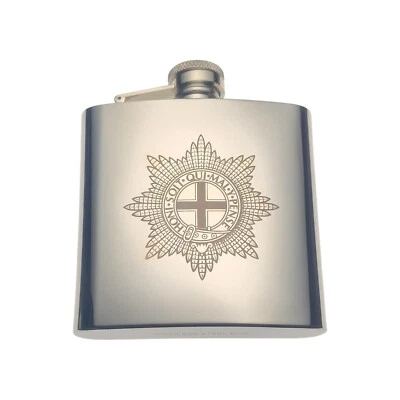 Coldstream Guards Personalised Hip Flask - Image 1 of 4