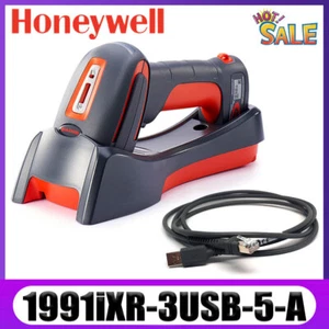 Honeywell Granit 1991iXR -3USB-5-A Wireless Barcode Scanner W/ USB Cable + Base - Picture 1 of 9