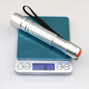 1MW Adjustable Focus 405nm-100 Purple Laser Pointer Pen Flashlight light - Picture 1 of 8