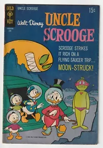 Gold Key Comics Walt Disney Onkel Scrooge Ausgabe #162 Comicbuch Moon Struck - Bild 1 von 2