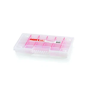 Organizer Sortimentskasten  Kunststoff  29 x 19 x 3,5 cm bis 21 Kleinteilefächer - Bild 1 von 4