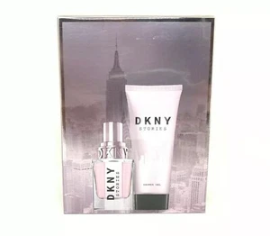 Donna Karan DKNY Stories 2pcs gift set EDP 1 oz & Shower Gel 3.4 oz New - Picture 1 of 2