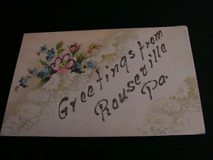 Rouseville, Pa - Greetings from Rouseville, Pa. - posted - Picture 1 of 2