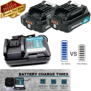 Makita Akku 12V 10,8V BL1041B BL1021B BL1040B BL1020 B BL1015 1016 CXT Ladegerät - Bild 1 von 15
