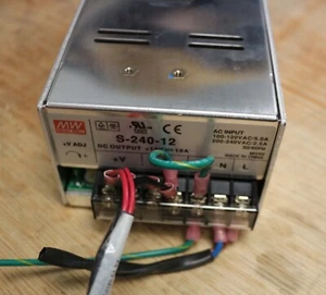 Fuente de alimentación Mean Well MN, S-240-12 - Imagen 1 de 4