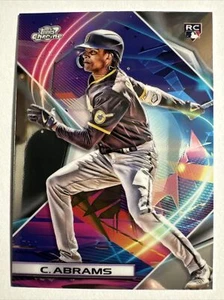 2022 Topps Cosmic Chrome #133 CJ Abram’s San Diego Padres-SS-Rookie Card - Picture 1 of 2
