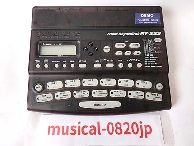 Zoom RT-223 RhythmTrak Batería Bajo Sintetizador Funcionando Foto 1 de 3